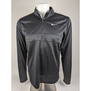 Nike Dri-FIT 1/2-Zip Golf Top Pullover Jacket CK6076-010 Black Men's Small